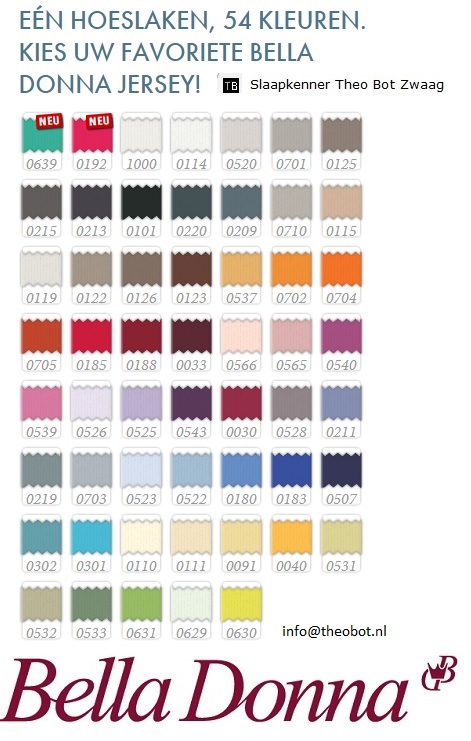 Bella donna hoeslakens kleuren,toppers,splithoes, hoge matrassen